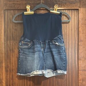 Maternity Stylish Blue Denim shorts